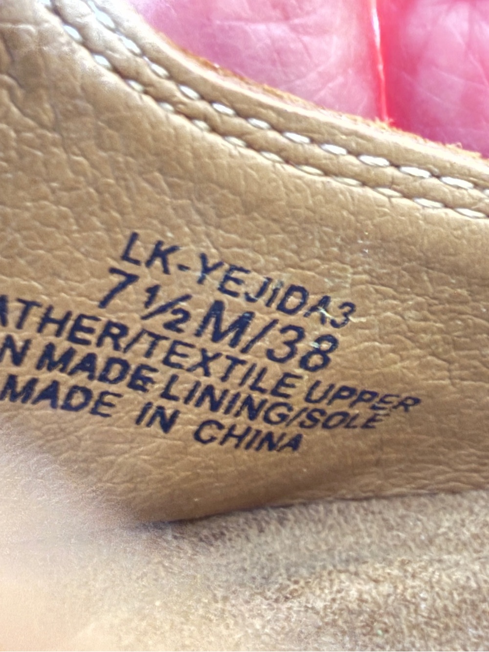 Lucky Brand Yejida 3 Leather Lace Up Platform Wedge Sandals Women's 7.5 - Picture 14 of 14